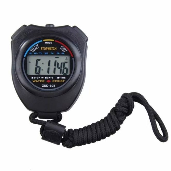 Digital sports Chronograph Counter Stop Watch - Picture 4 of 5